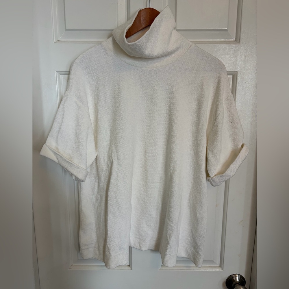 HATCH X J.Crew double-knit T-shirt Small Medium - Picture 5 of 5